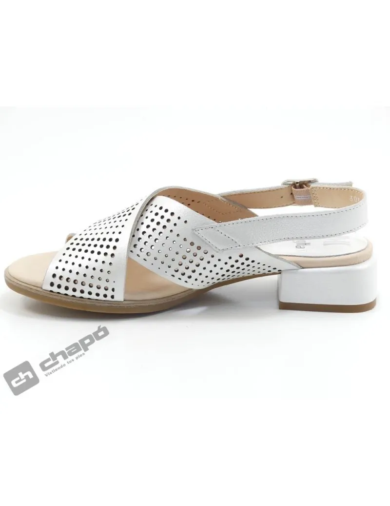 Sandalia Blanco Callaghan 30311