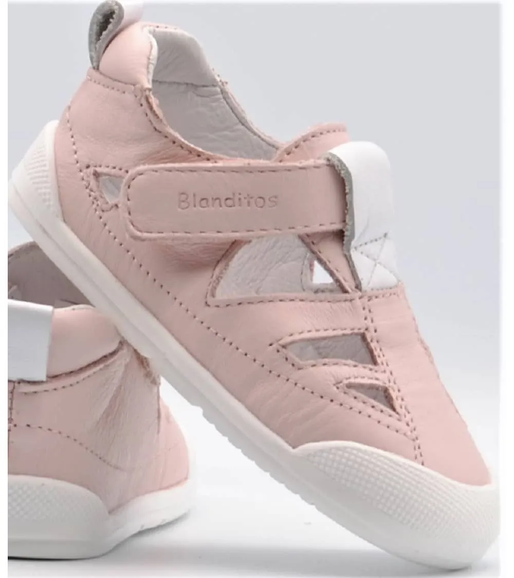 SANDALIA BLANDITOS CALZADO RESPETUOSO ESTRELLA ROSA BABY