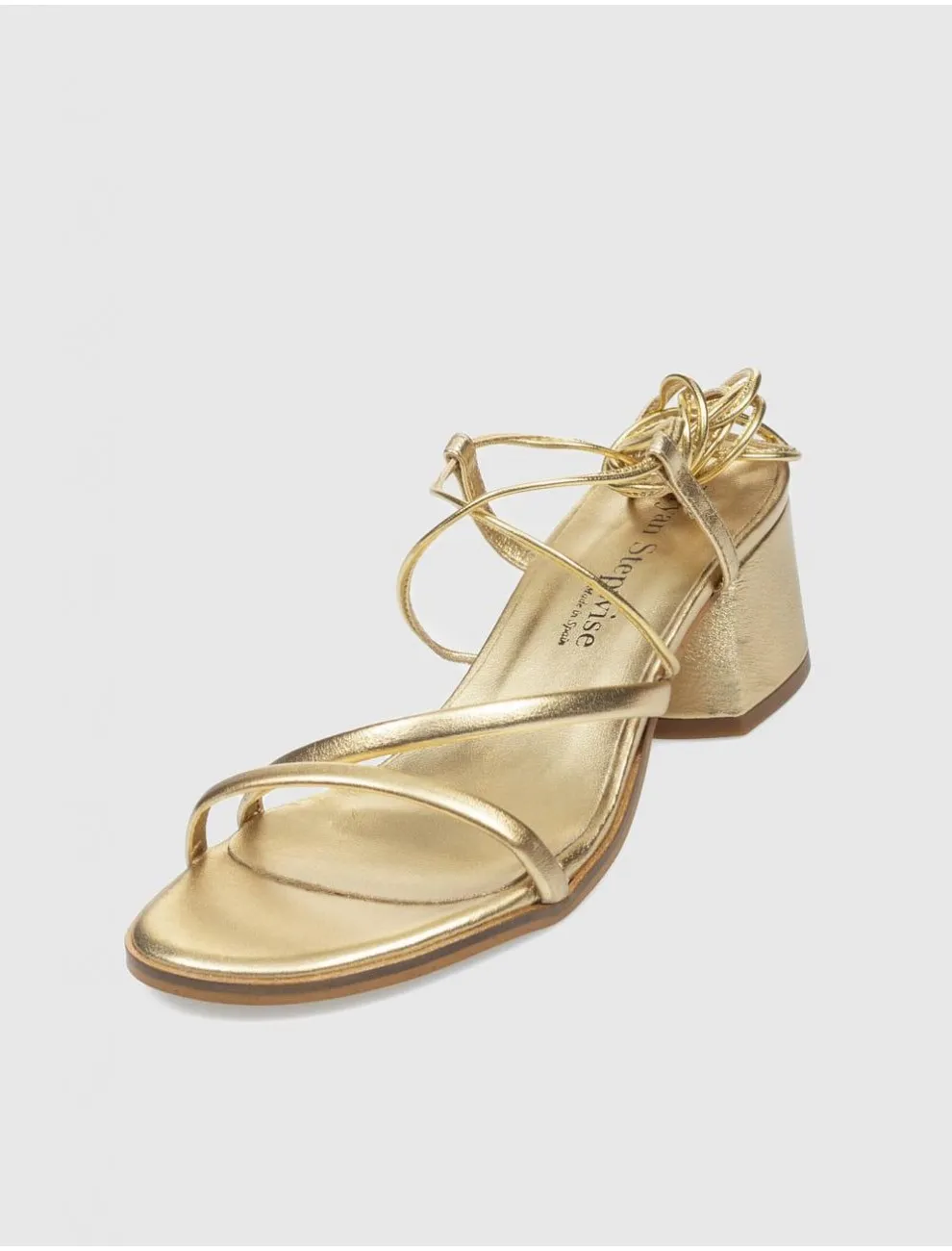 Sandalia Bryan Stepwise Grecia Platino