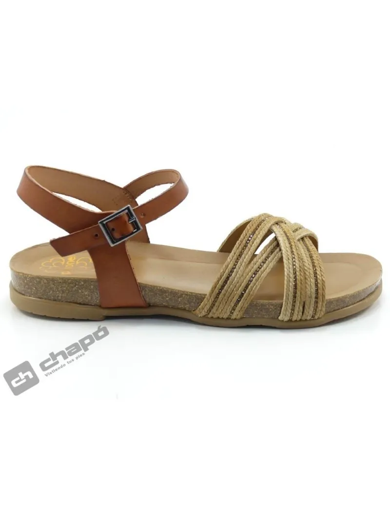Sandalia Cuero Porronet 3018