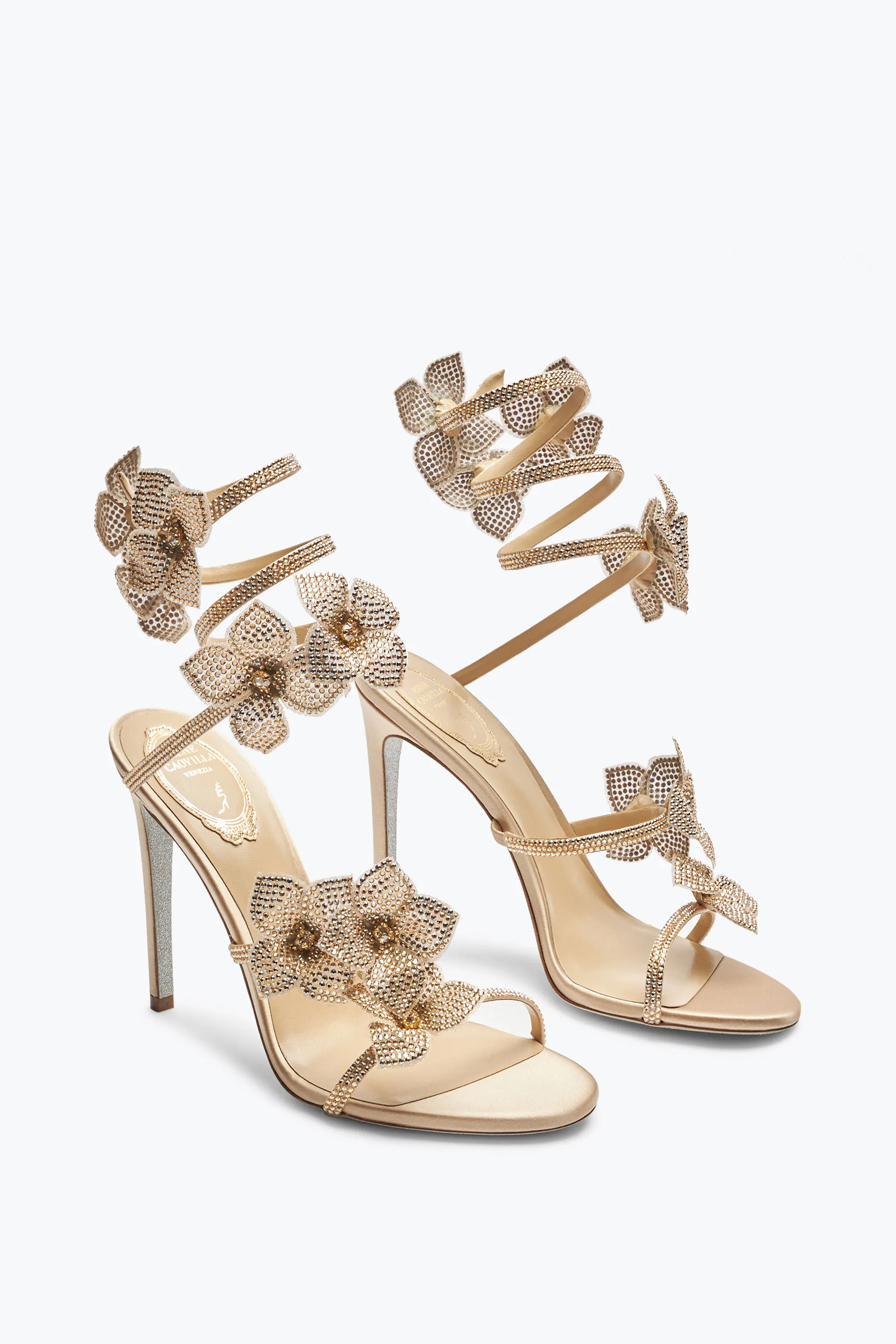 Sandalia Floriane miel 105