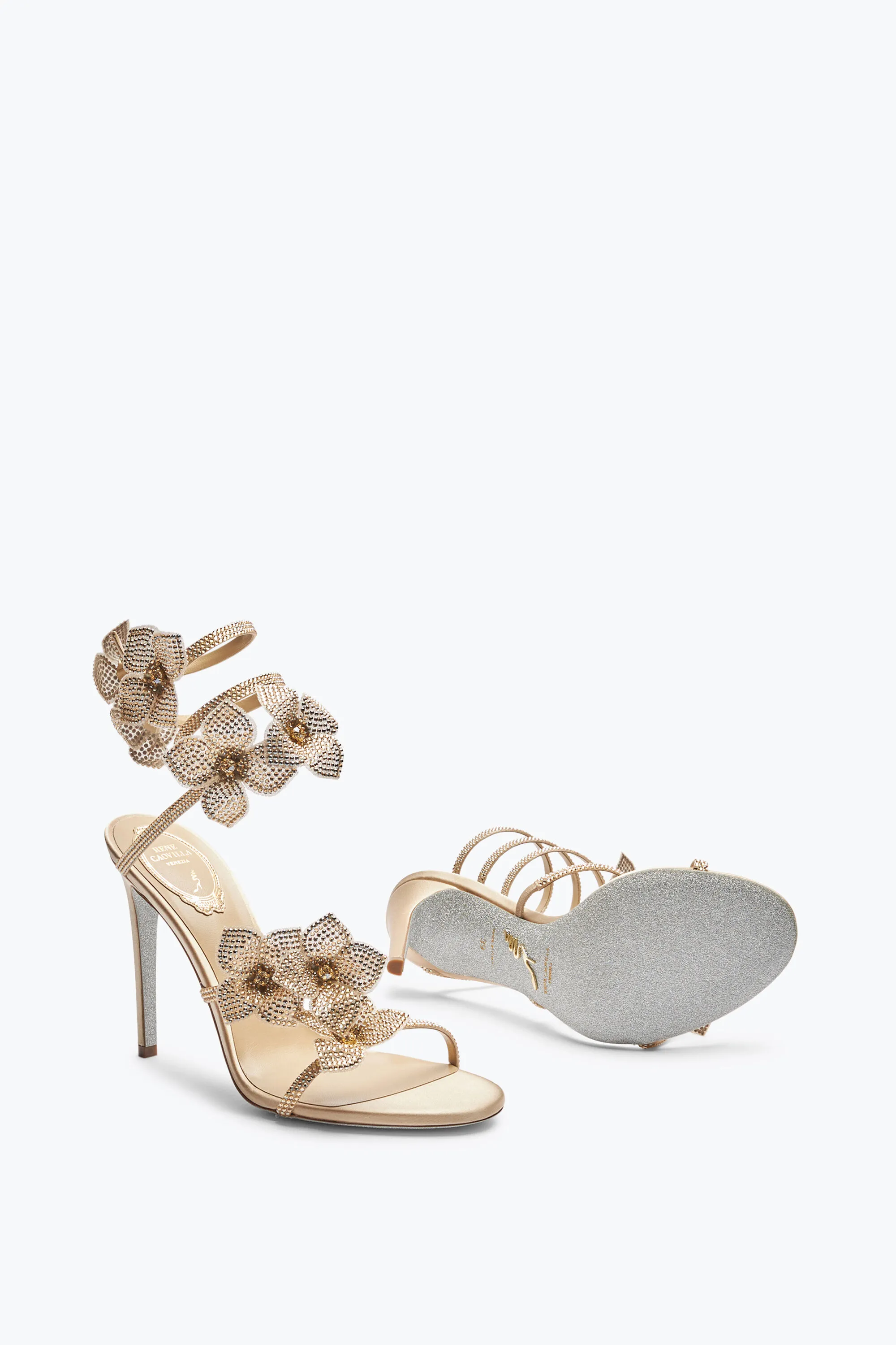 Sandalia Floriane miel 105