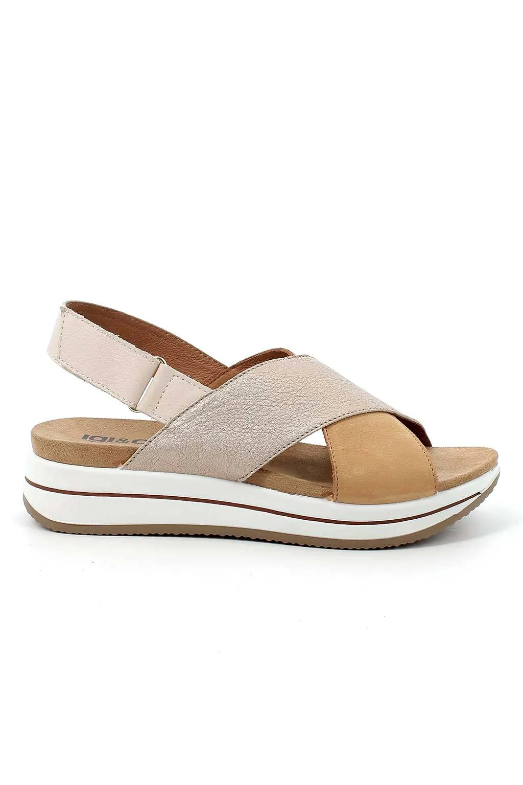 Sandalia Igi & Co 5677533 cognac