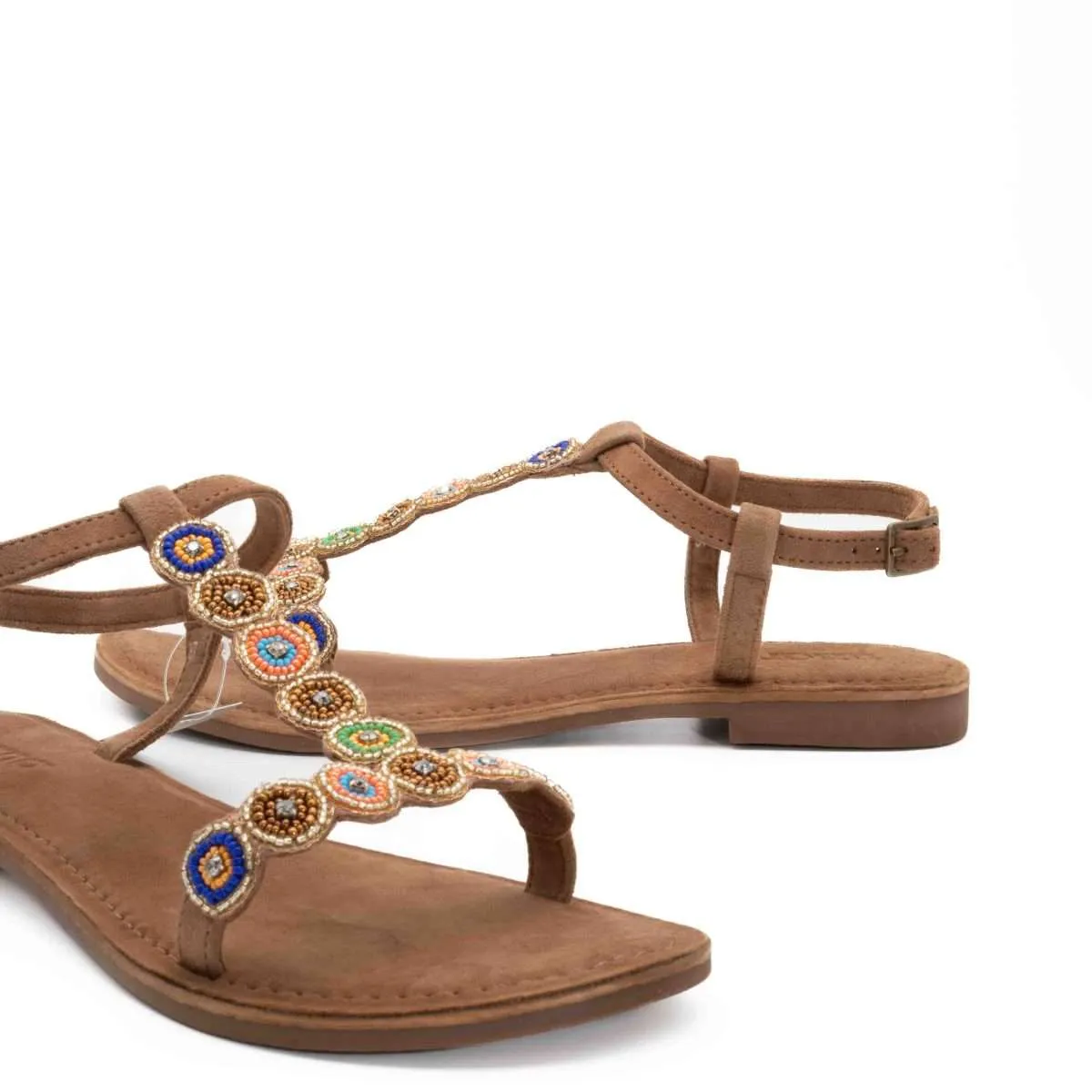 Sandalia multicolor de Tiziana