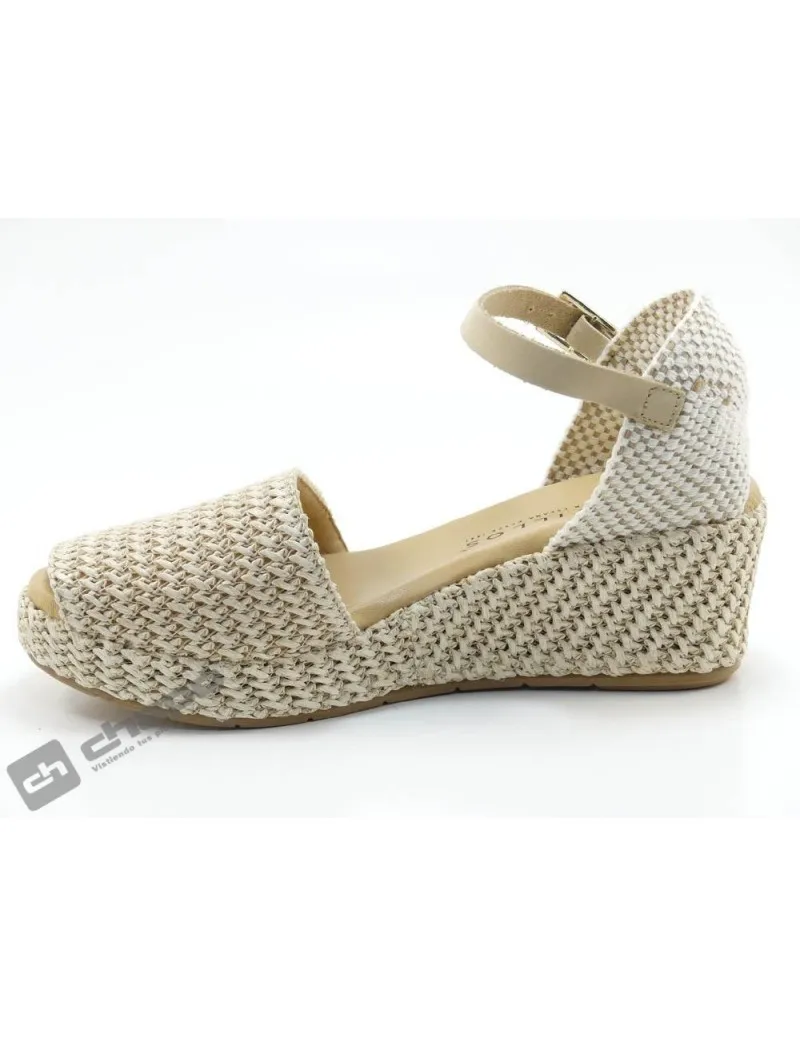 SANDALIA NATURAL PITILLOS 105605501