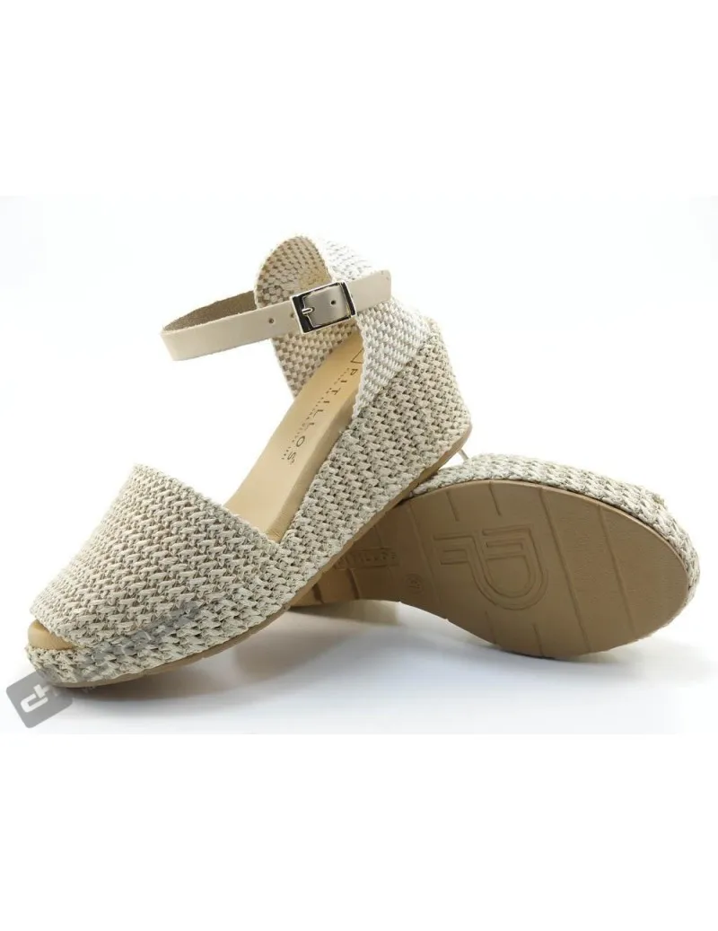 SANDALIA NATURAL PITILLOS 105605501