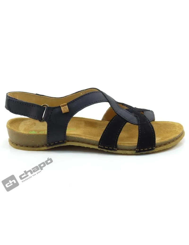 Sandalia Negro Naturalista N5819