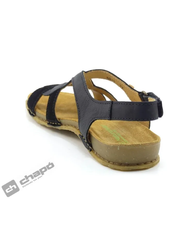Sandalia Negro Naturalista N5819
