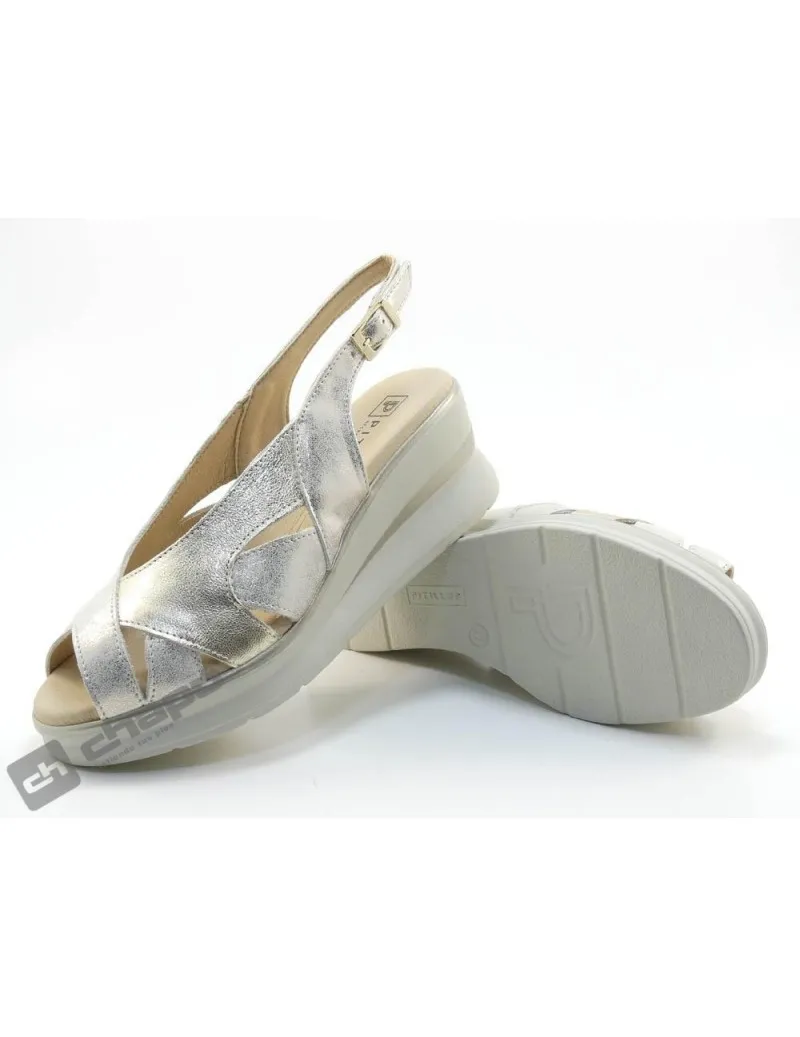 Sandalia Oro Pitillos 5613