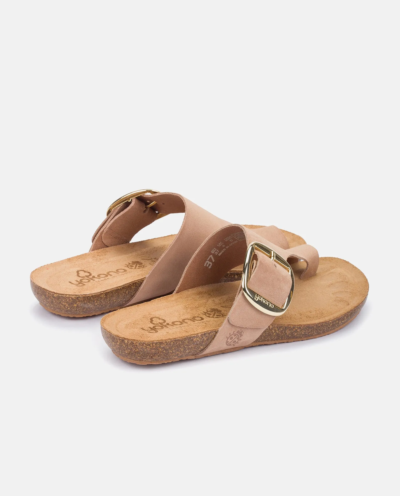 Sandalia plana Ibiza 205 beige