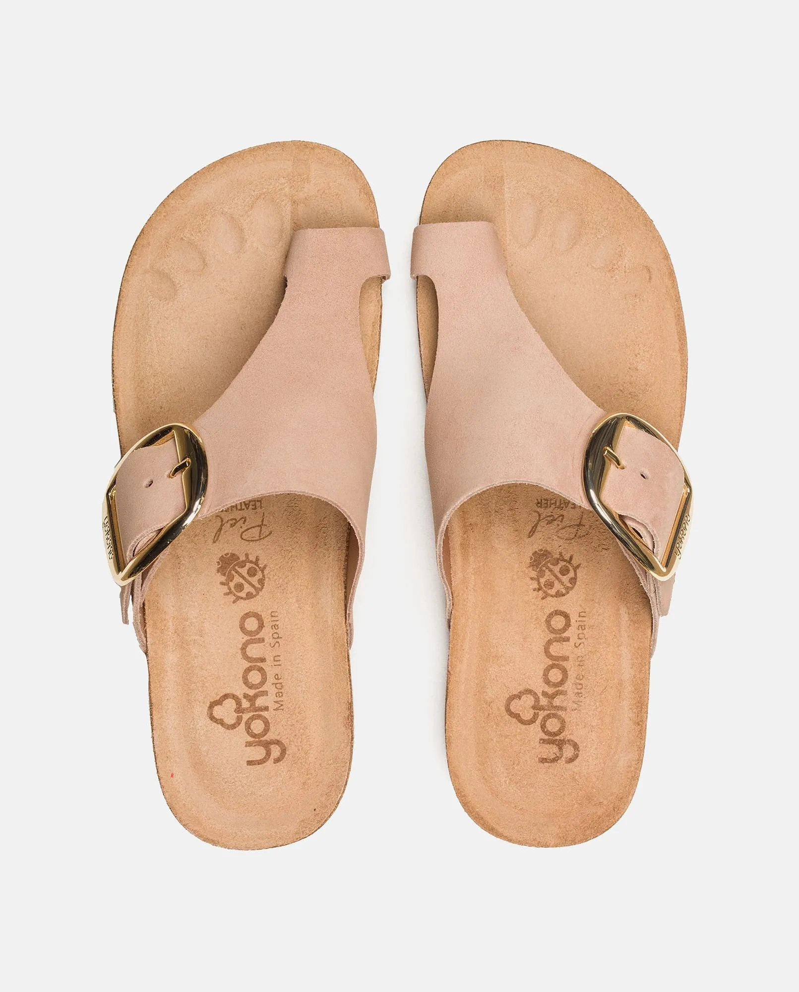 Sandalia plana Ibiza 205 beige