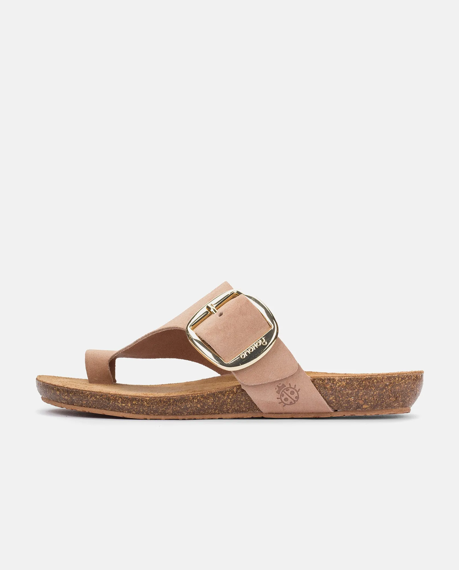Sandalia plana Ibiza 205 beige
