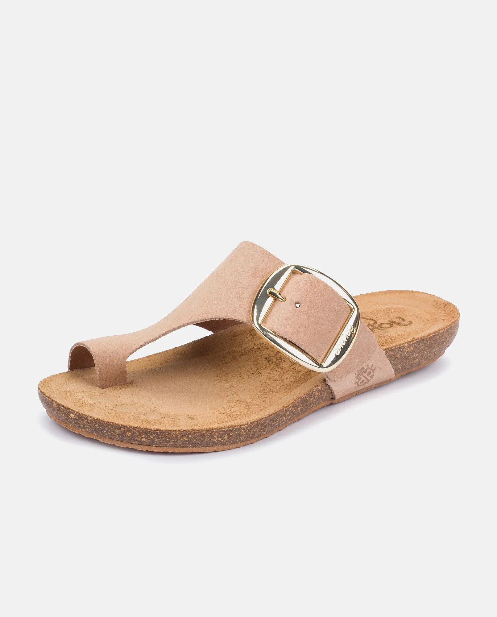 Sandalia plana Ibiza 205 beige