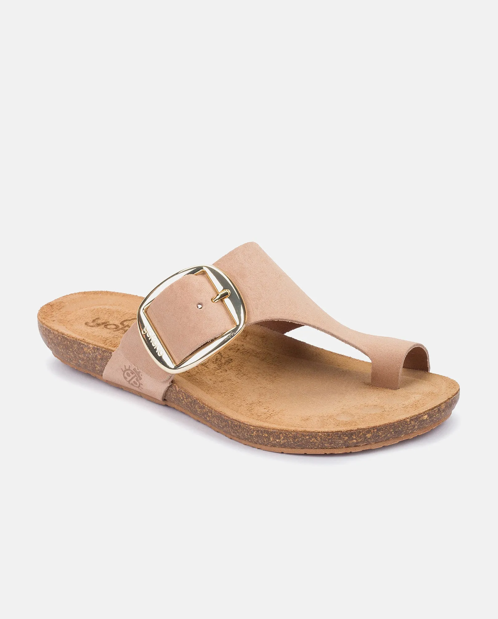 Sandalia plana Ibiza 205 beige