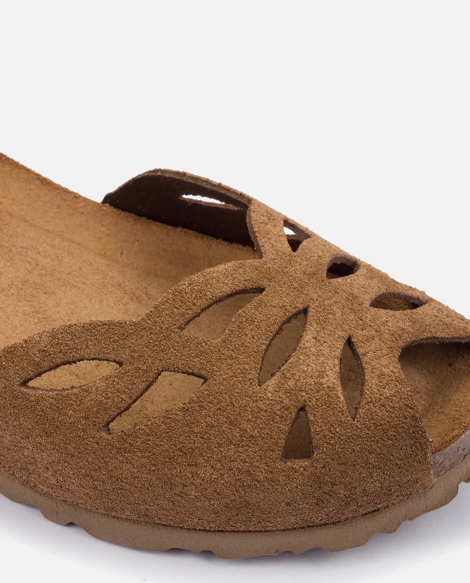 Sandalia plana Monaco 003 marron