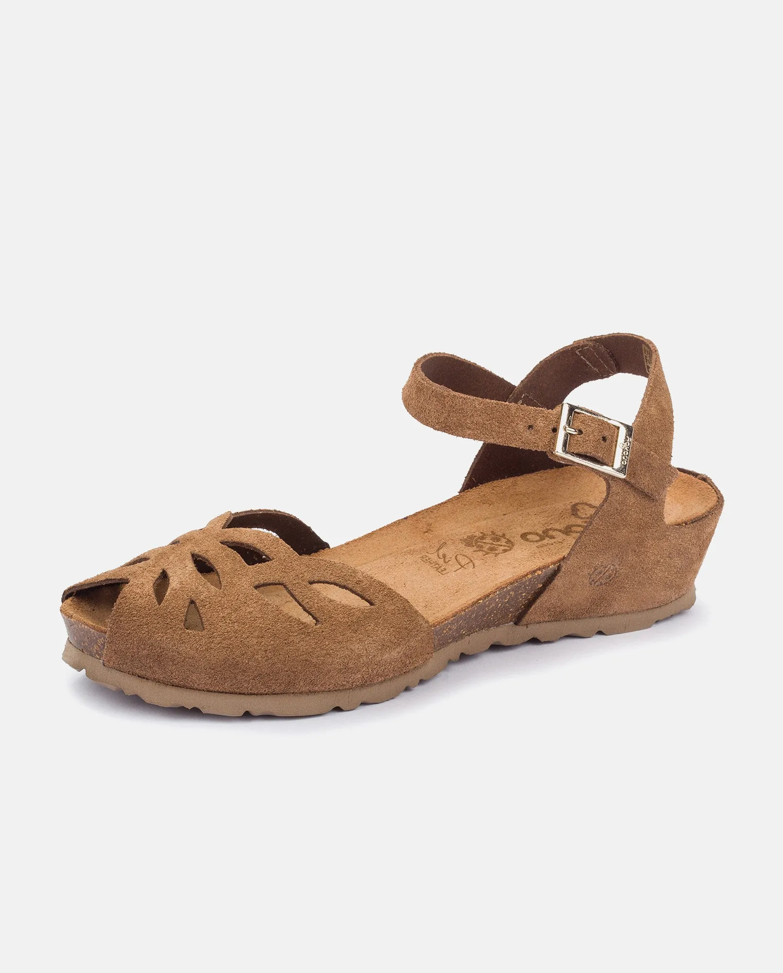 Sandalia plana Monaco 003 marron