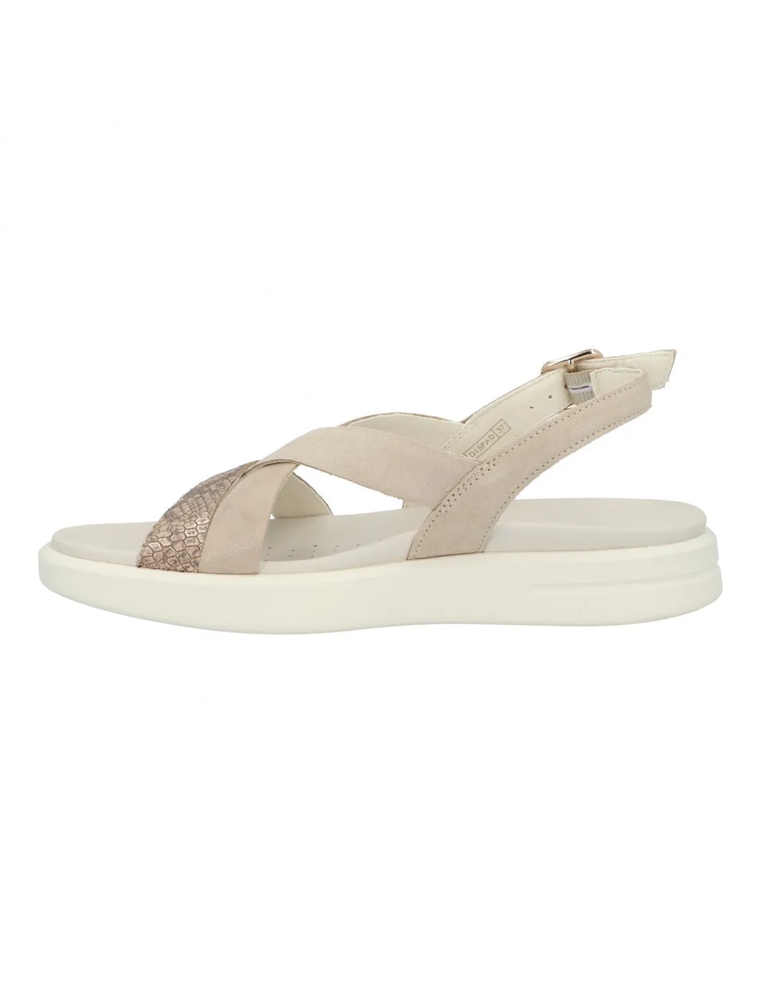 SANDALIA PLANA MUJERGEOXD15PAD022RY