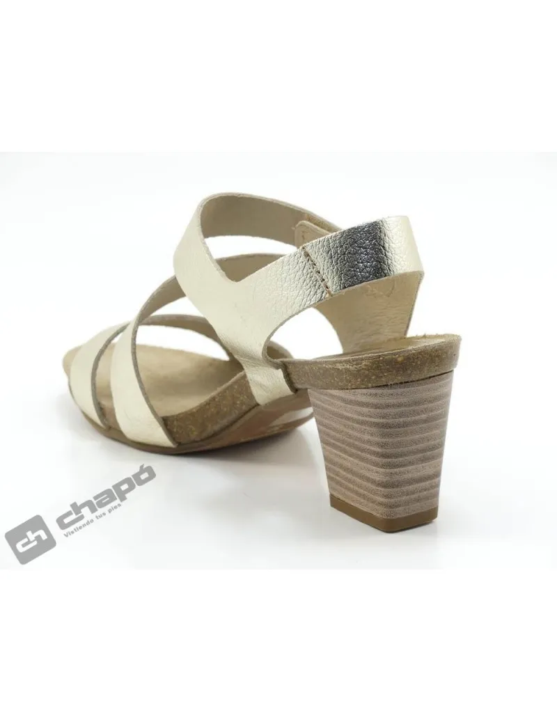 Sandalia Platino Penelope 5007