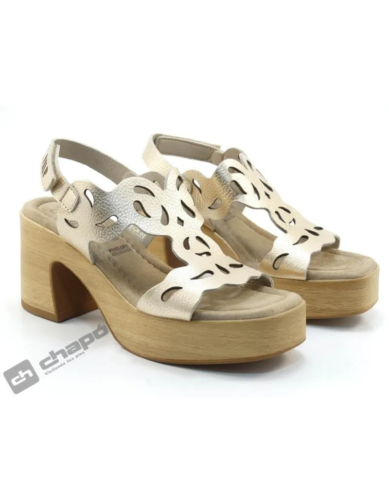 Sandalia Platino Penelope 6245