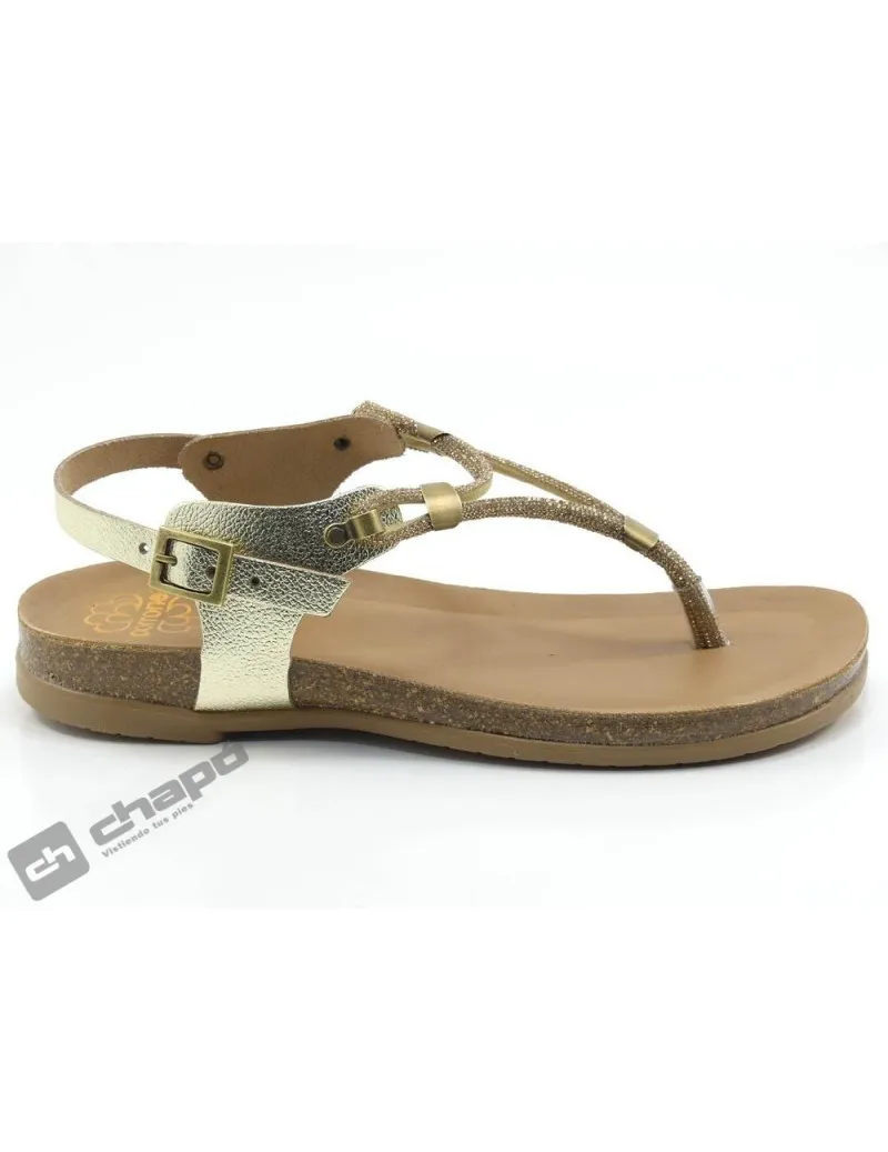 Sandalia Platino Porronet 3020