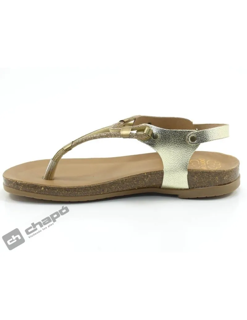 Sandalia Platino Porronet 3020