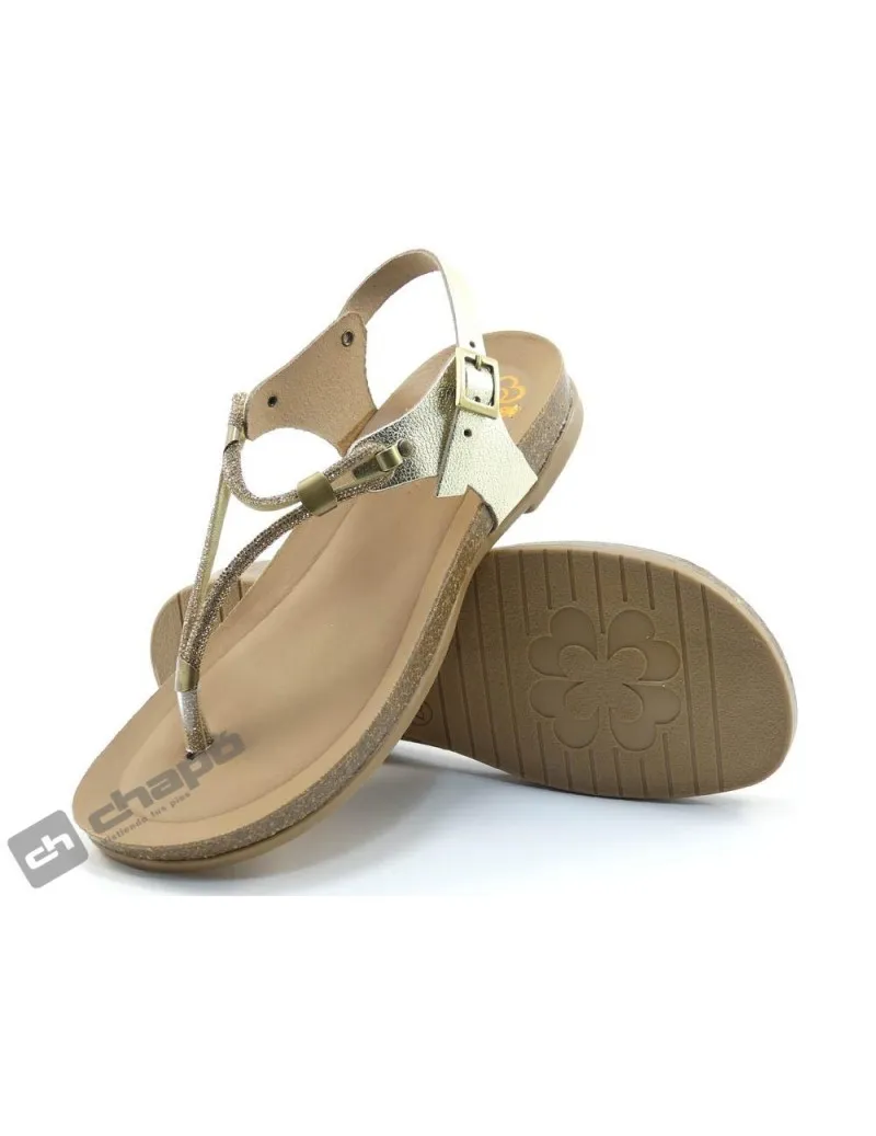 Sandalia Platino Porronet 3020