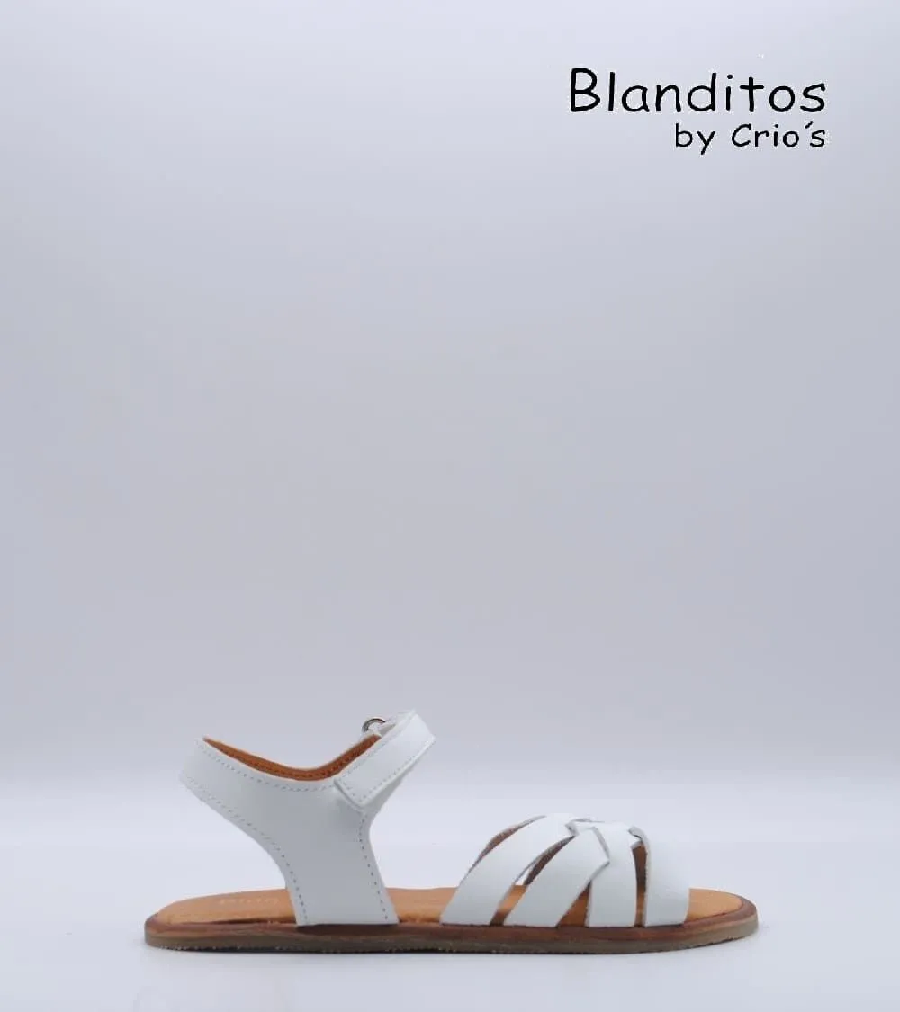SANDALIA RESPETUOSA BLANDITOS BY CRIOS ITACA BLANCO