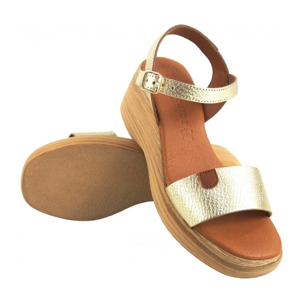 Sandalia señora  4792 oro