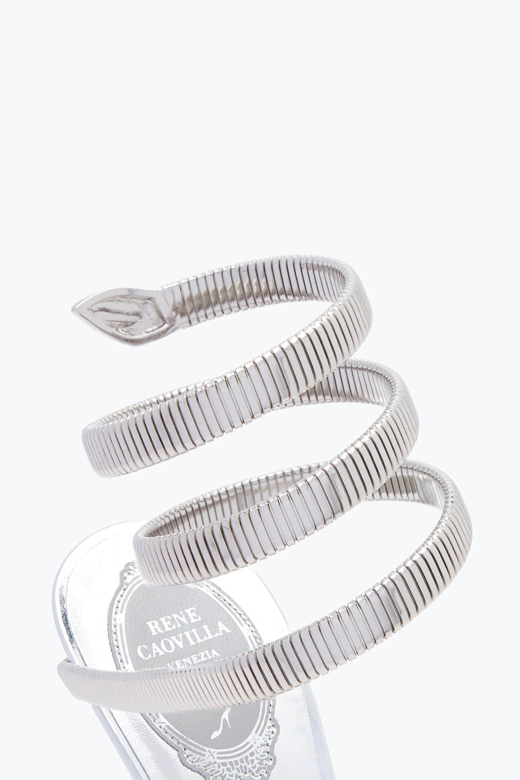 Sandalia Symphony plata espejada 105