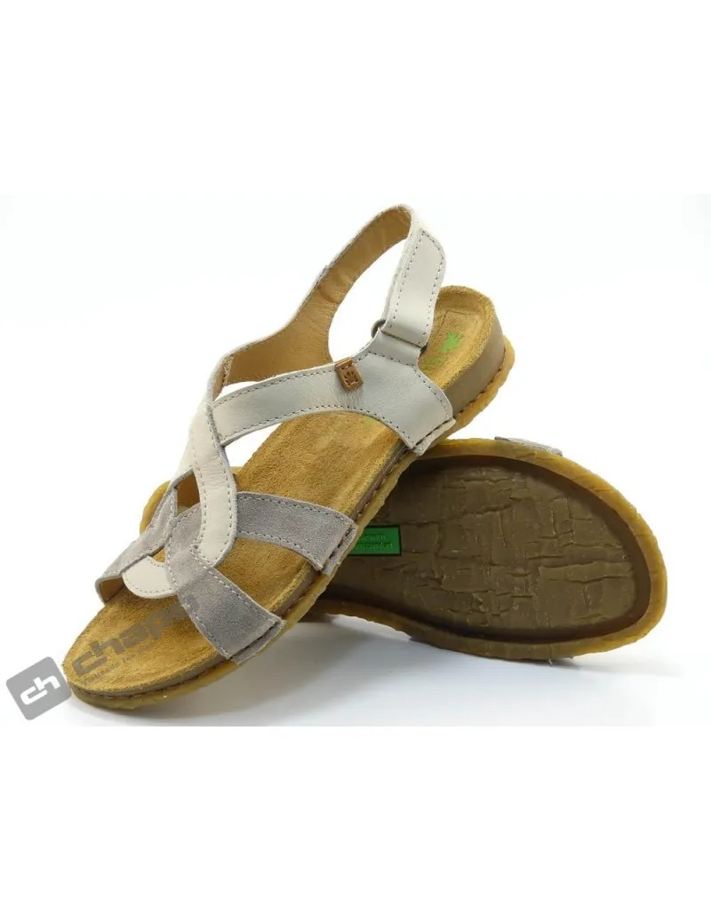 Sandalia Taupe Naturalista N5819