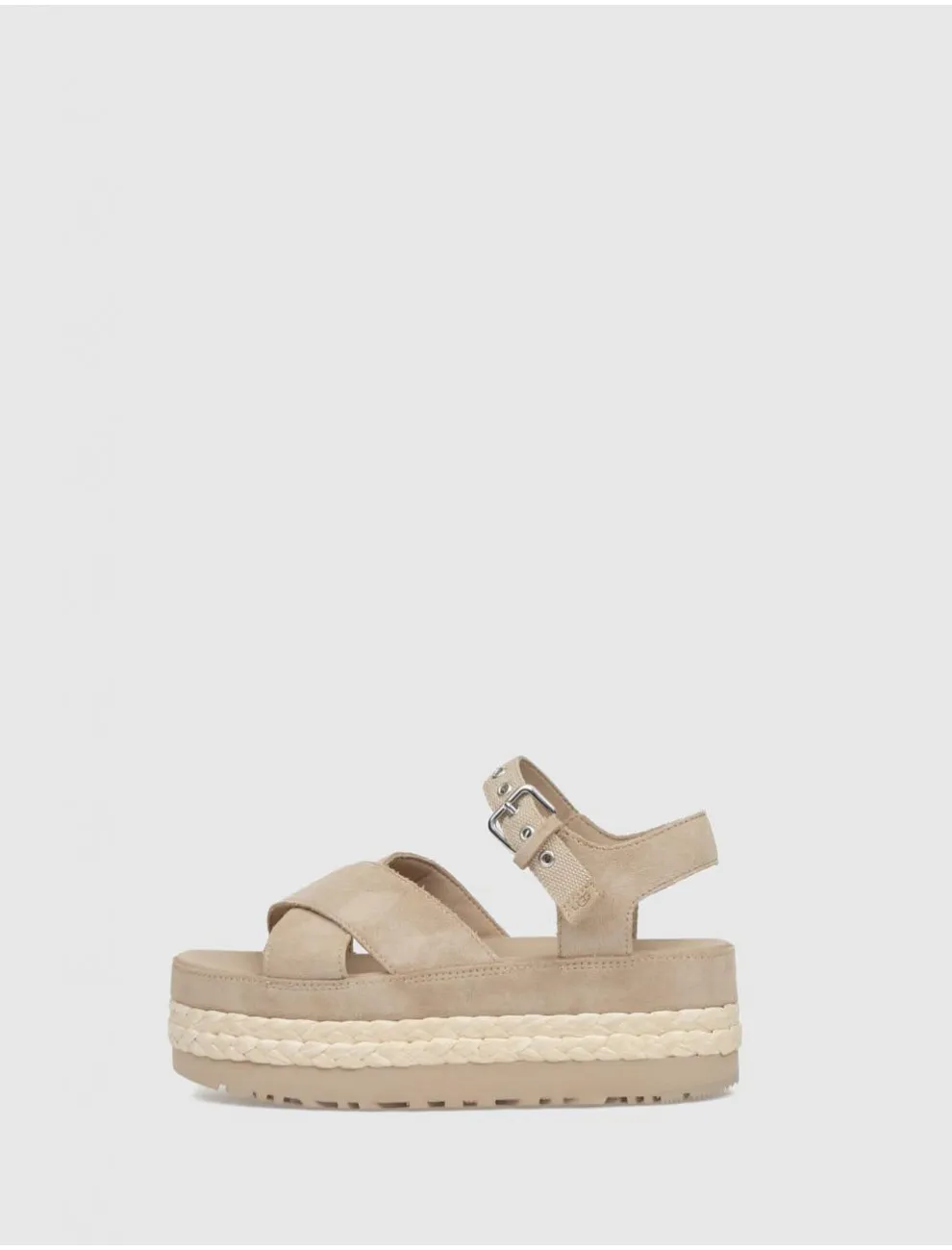 Sandalia Ugg Aubrey Ankle Taupe