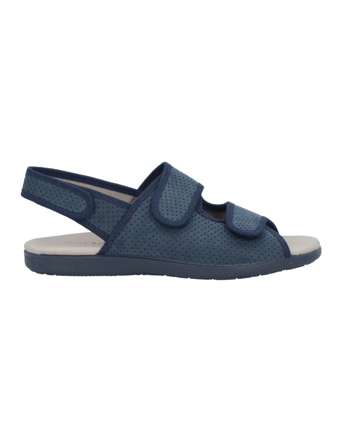SANDALIA VELCRO ANCHO ESPECIAL HOMBREGARZON6701199
