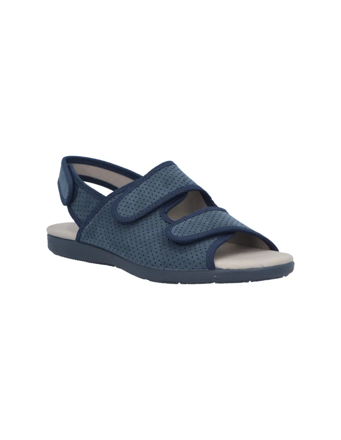 SANDALIA VELCRO ANCHO ESPECIAL HOMBREGARZON6701199