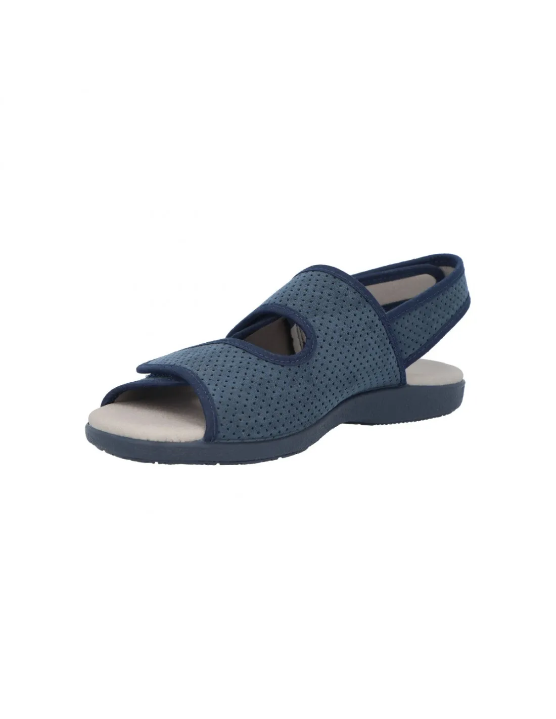 SANDALIA VELCRO ANCHO ESPECIAL HOMBREGARZON6701199