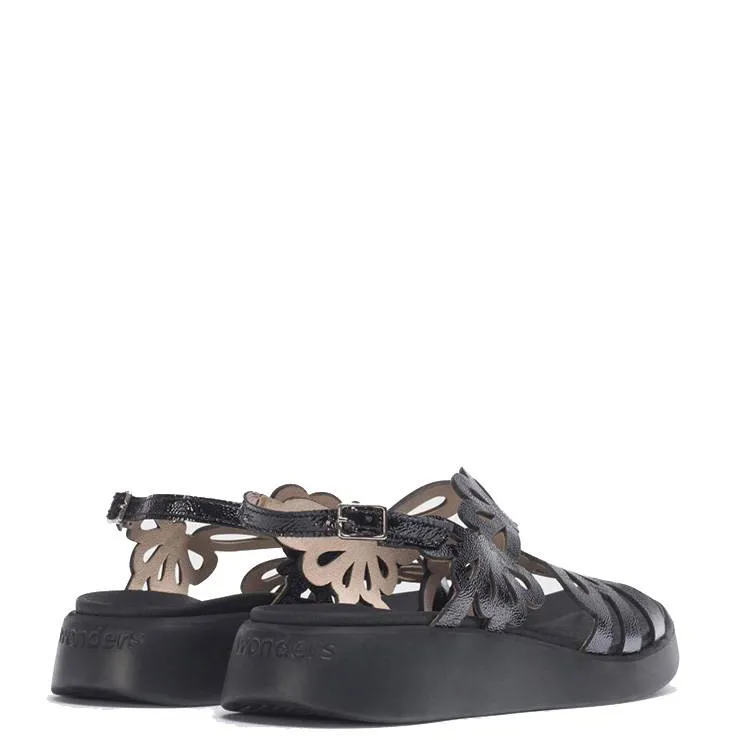 Sandalia Wonders C6522 Negro