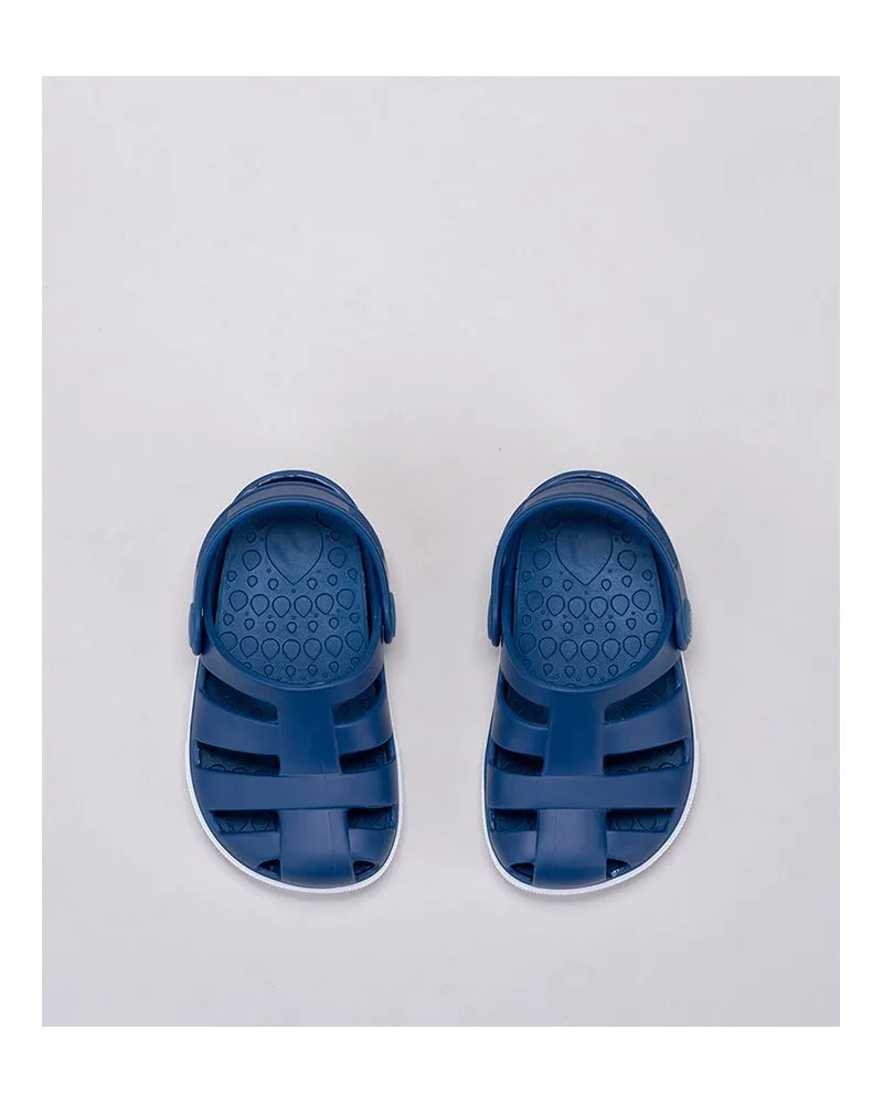 Sandalias de goma IGOR 10277 CANGREJERA OLA MARINO