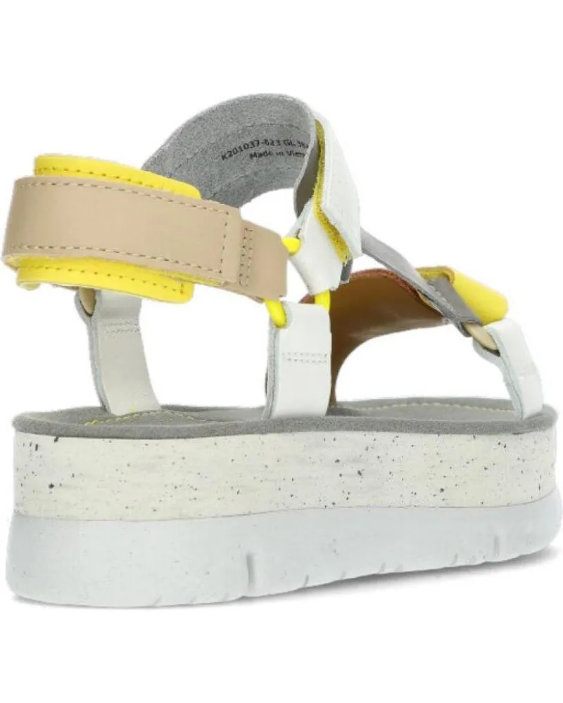 Sandalias de Mujer CAMPER SANDALIA ORUGA K201037 AMARILLO