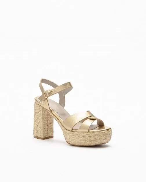 Sandalias de tacón alto PROF 1513 Dorado