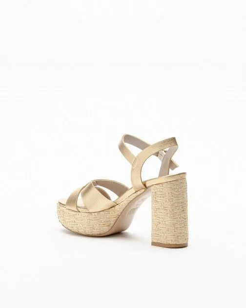 Sandalias de tacón alto PROF 1513 Dorado