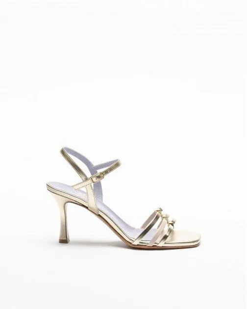 Sandalias de tacón alto PROF 5094 Dorado