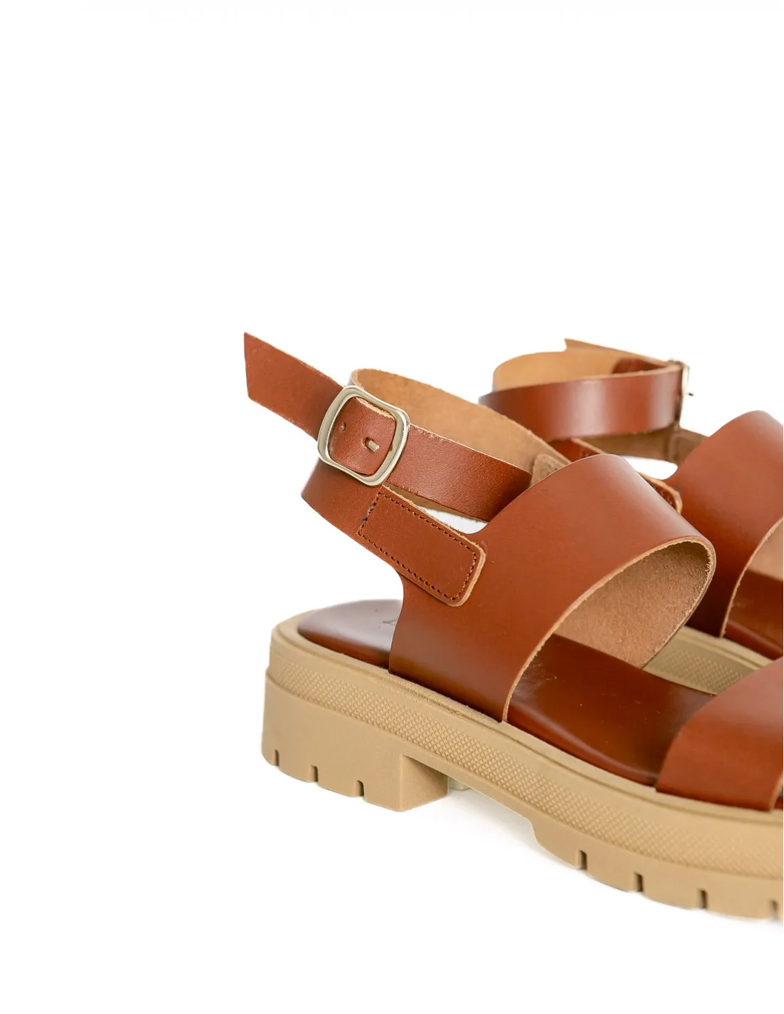 SANDALIAS MARRONES KAROLINA BRYAN STEPWISE