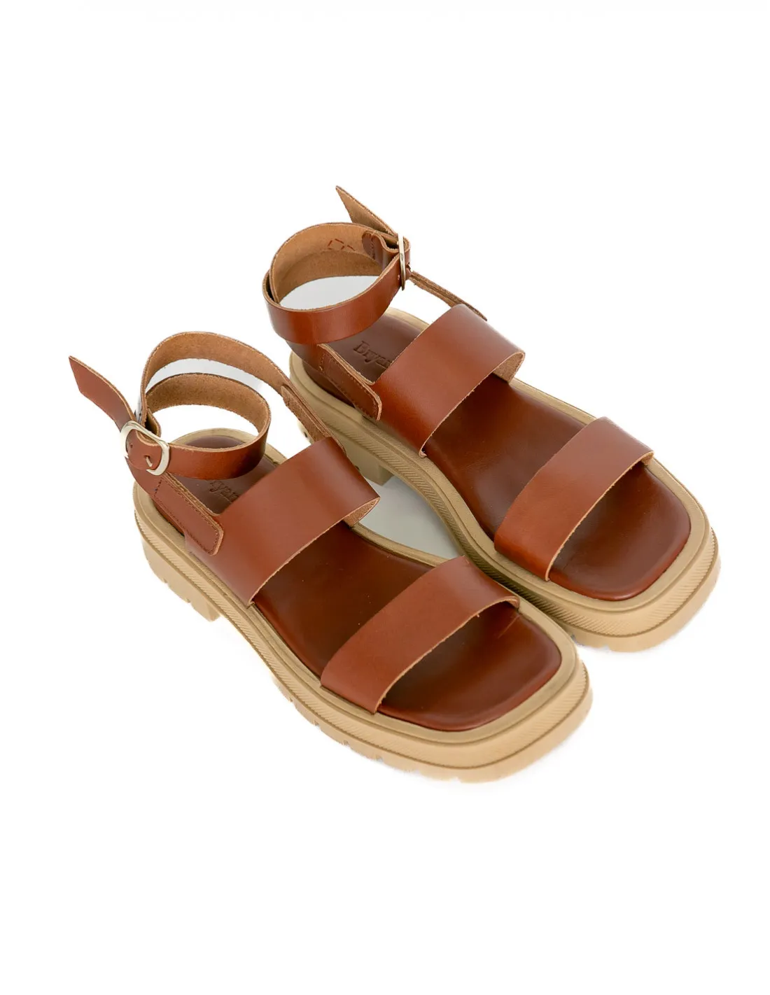 SANDALIAS MARRONES KAROLINA BRYAN STEPWISE