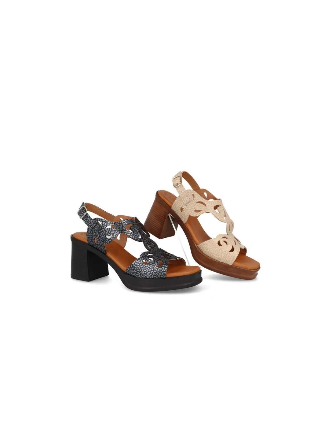 Sandalias mujer tacón alto elegantes
