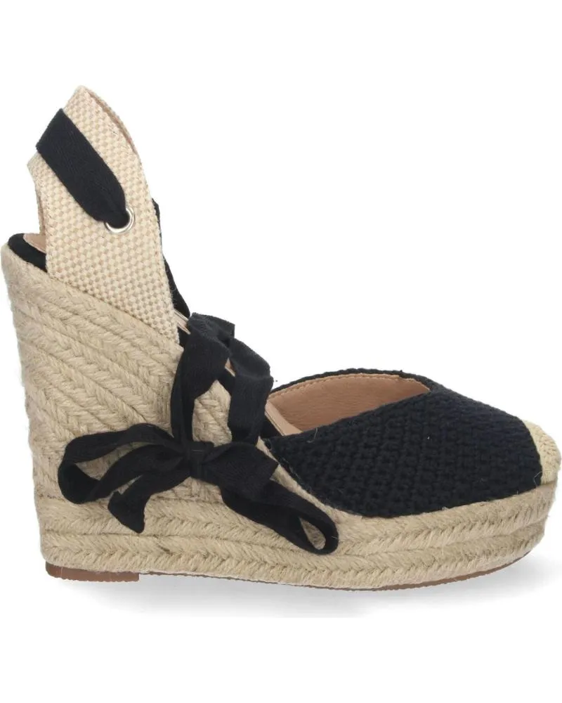 Sandalias PUNTOSALAO  de Mujer SANDALIA DE CUNA PALA CERRADA MUJER COLOR NEGRO  VARIOS COLORES