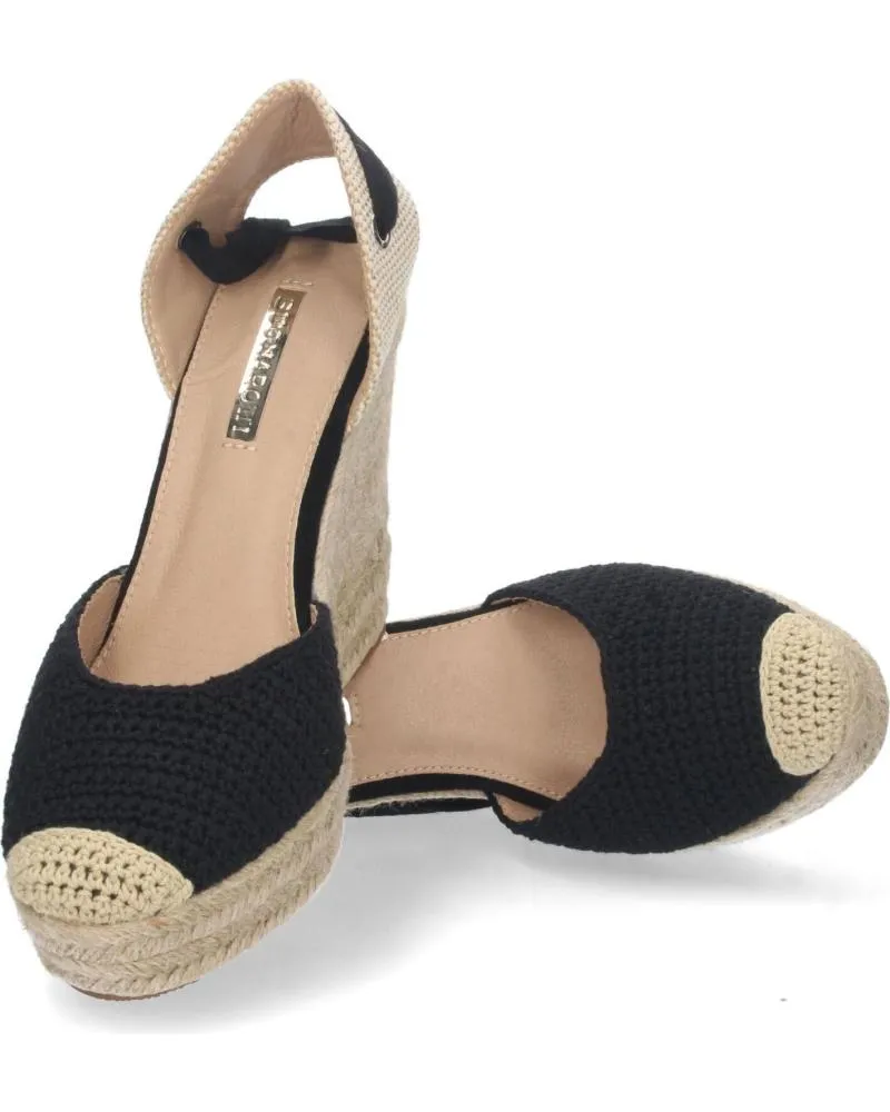 Sandalias PUNTOSALAO  de Mujer SANDALIA DE CUNA PALA CERRADA MUJER COLOR NEGRO  VARIOS COLORES