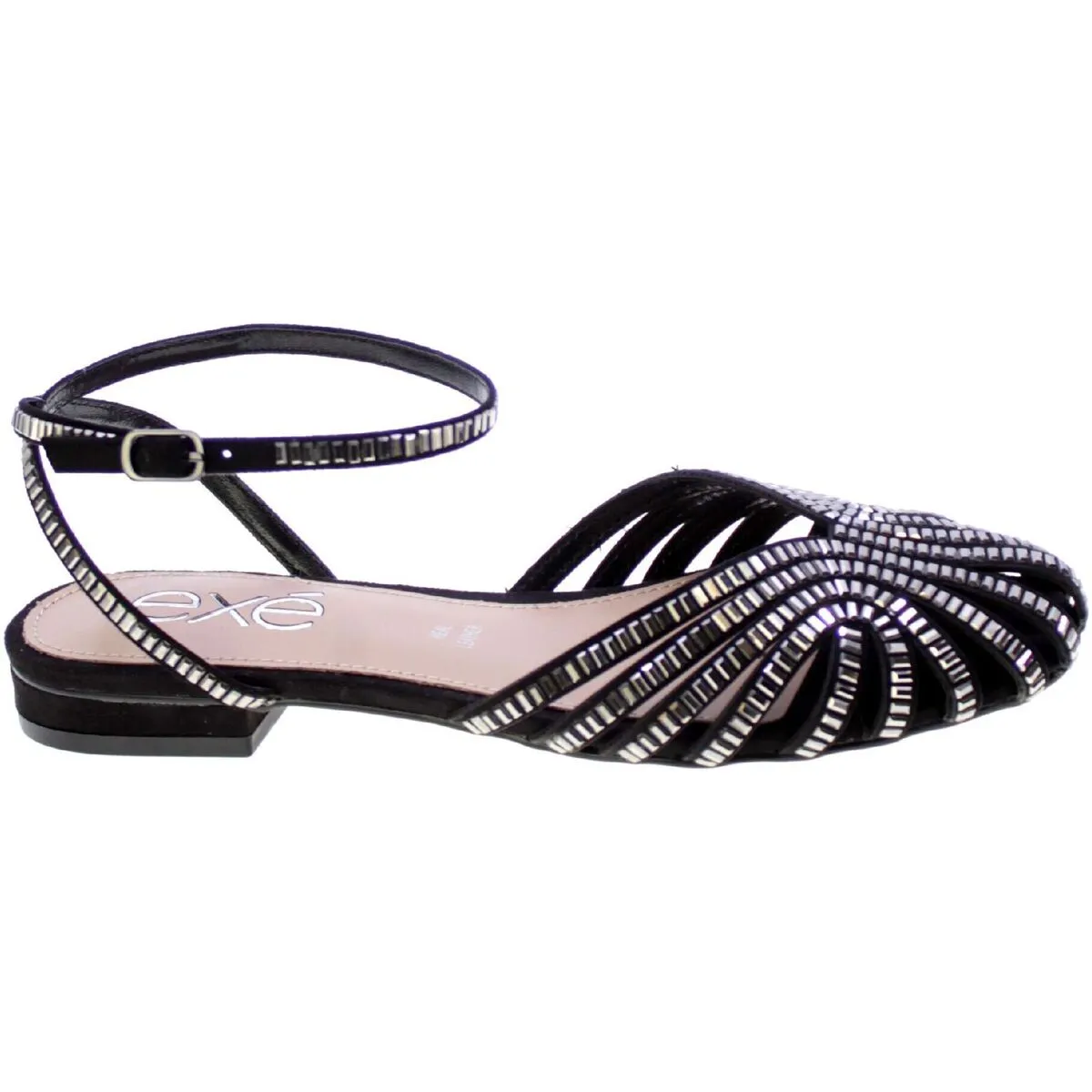 SANDALO DONNA NERO LOLA311