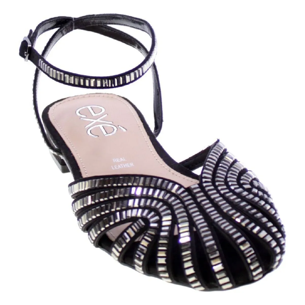 SANDALO DONNA NERO LOLA311