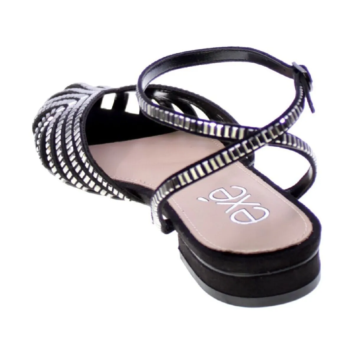 SANDALO DONNA NERO LOLA311