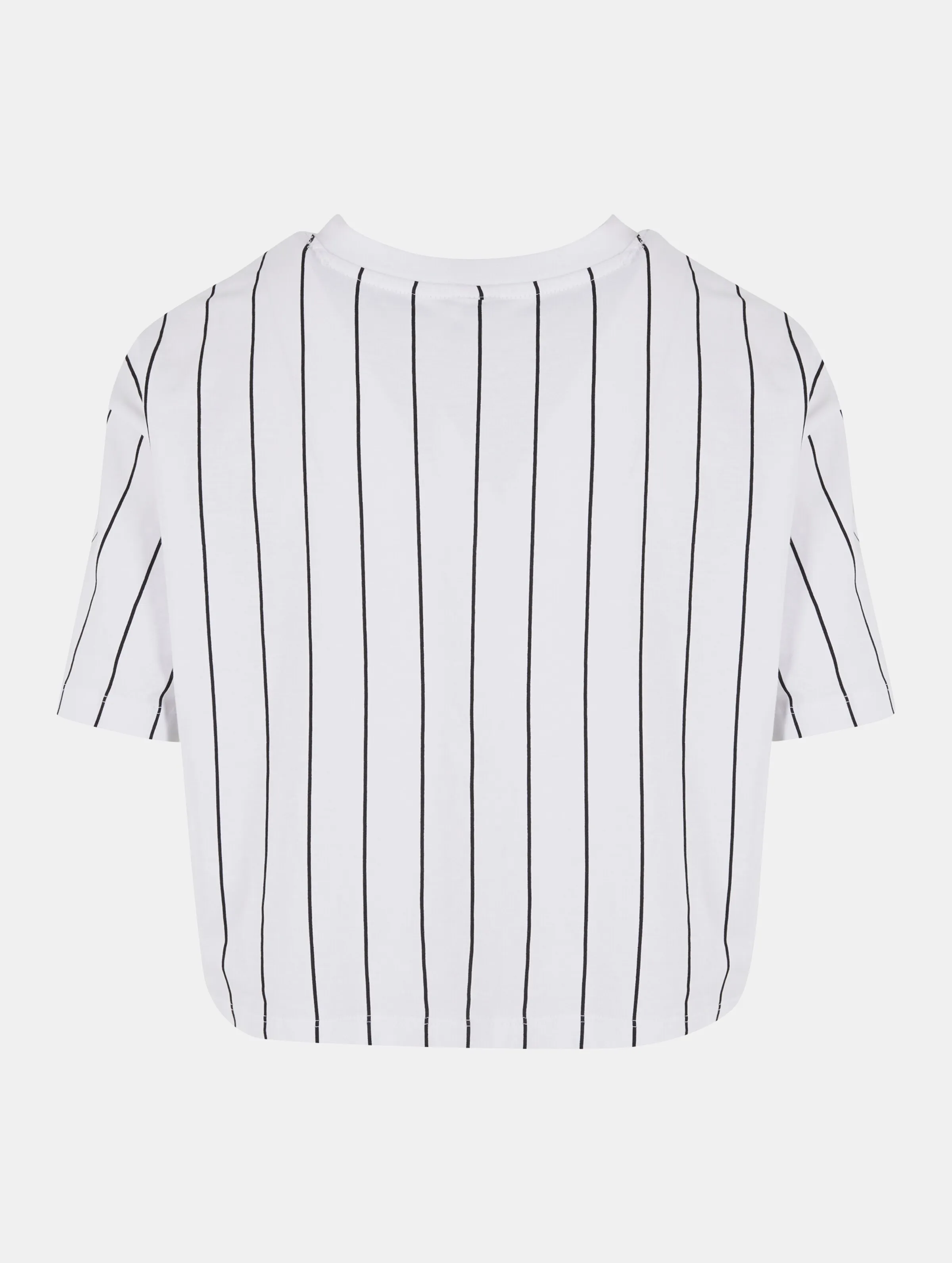 Small Signature Essential Pinstripe Crop 