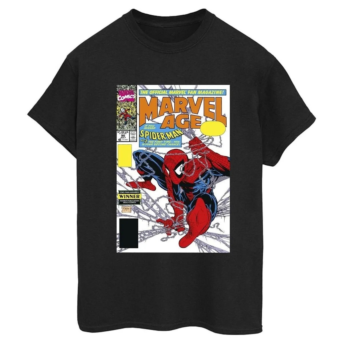 SPIDERMAN  AGE COMIC COVER